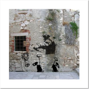 Banksy Wall Art Posters and Art